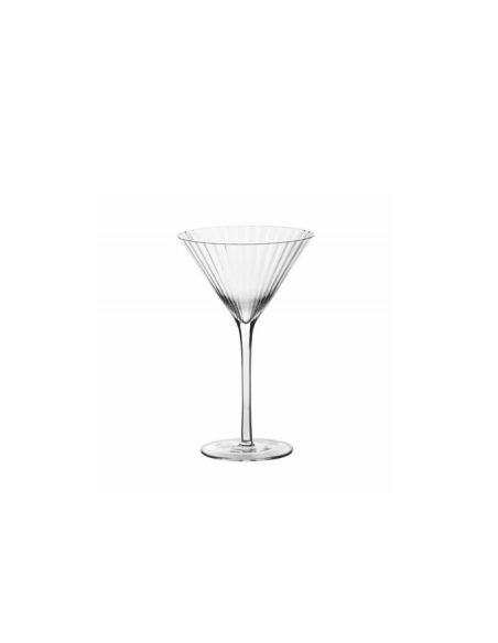 Brandani - Set 4 bicchieri cocktail volant vetro