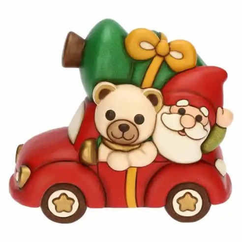 Thun Teddy e Gnomo Oliver con Macchina