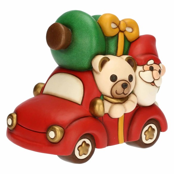 Thun Teddy e Gnomo Oliver con Macchina