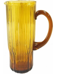 Brandani - Caraffa plissé ambra vetro