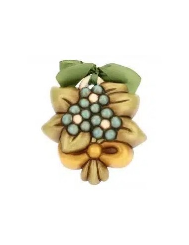 Thun - Formella piccola con fiori “Non ti scordar di me ”