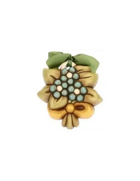 Thun - Formella piccola con fiori “Non ti scordar di me ”