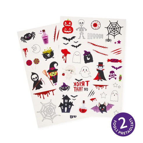 Legami - Tatuaggi Temporanei Halloween - Tattoos