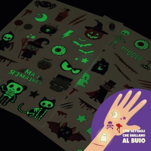 Legami - Tatuaggi Temporanei Halloween - Tattoos 2