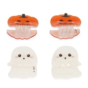 Legami - Set di 4 Mini Mollette per Capelli Halloween - Clip Me Up!