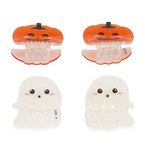 Legami - Set di 4 Mini Mollette per Capelli Halloween - Clip Me Up!