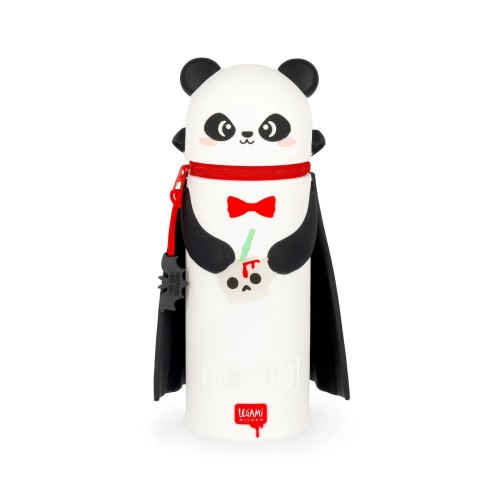 Legami - Astuccio 2-in-1 in Silicone Panda "Bam-Boo" Halloween - Kawaii