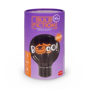 Legami - Lampada Decorativa da Tavolo a Forma di Lampadina Pumpkin Booo - Bulb Fiction XL 2