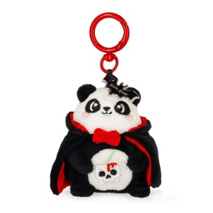 Portachiavi di Peluche Panda "Bam-Boo!" Halloween - Tiny Super Soft!