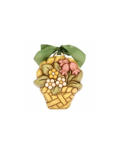 Thun - Formella media, campanelle e margherite