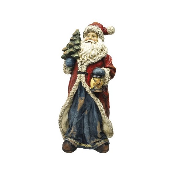 Brandani Babbo Natale in Resina con lume