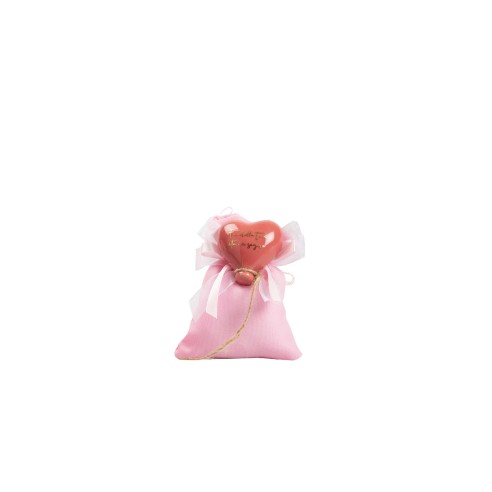 Harmony Bomboniera  Cuore magnete palloncino con scritta