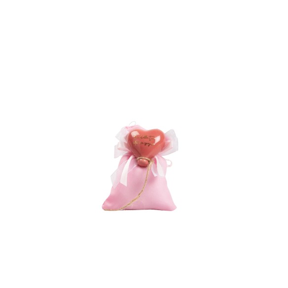Harmony Bomboniera  Cuore magnete palloncino con scritta