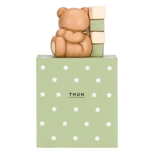 Thun Mini Cassettiera con Teddy in ceramica