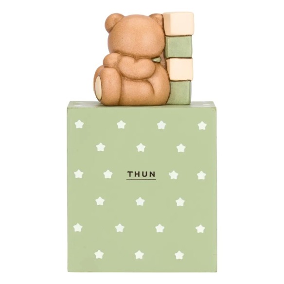 Thun Mini Cassettiera con Teddy in ceramica