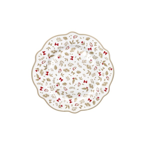 Brandani - Piatto Panettone Treschic New Bone China