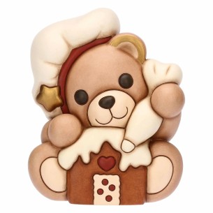Thun Teddy Chef in ceramica