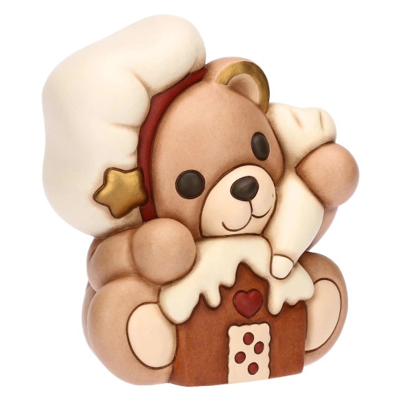Thun Teddy Chef in ceramica