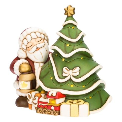 Thun Babbo Natale con Albero in ceramica Maxi