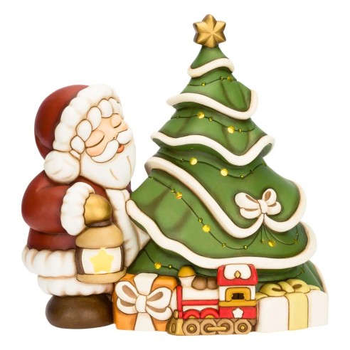 Thun Babbo Natale con Albero in ceramica Maxi