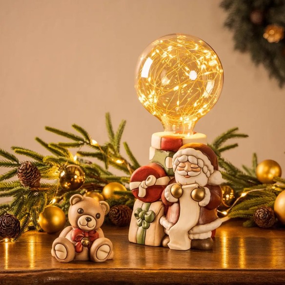 Thun Lampada Babbo Natale in ceramica