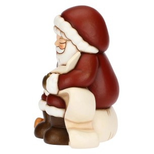 Thun Babbo Natale con lista dei desideri in ceramica 2