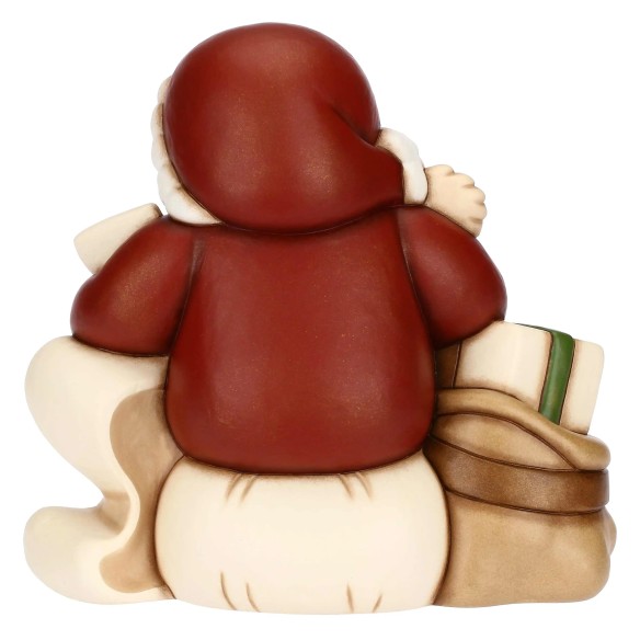 Thun Babbo Natale con lista dei desideri in ceramica