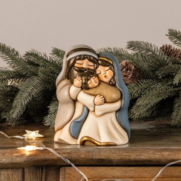Thun Sacra Famiglia in ceramica