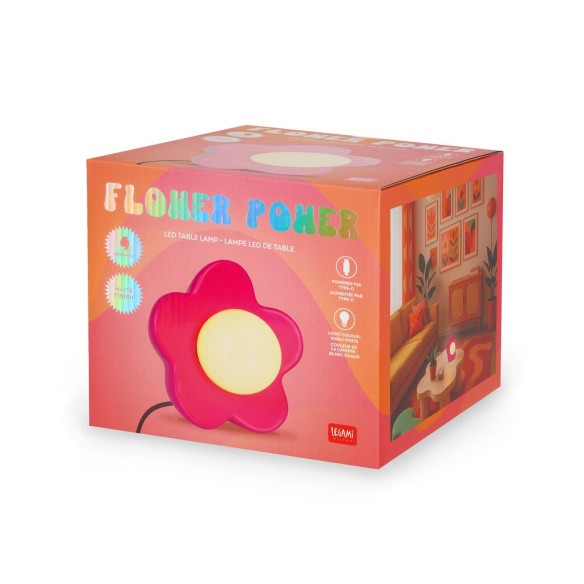 Legami Milano- Lampada led da tavolo fiore
