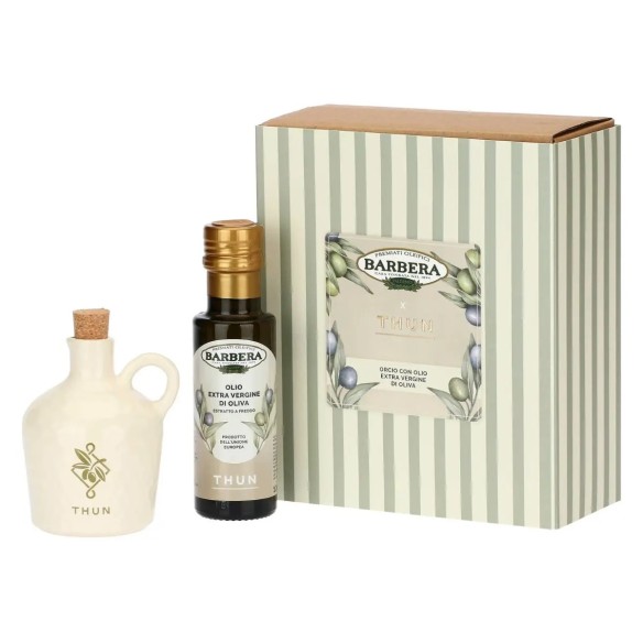 Thun Bomboniera Orcio in porcellana e olio