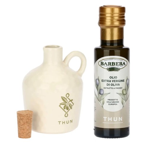 Thun Bomboniera Orcio in porcellana e olio