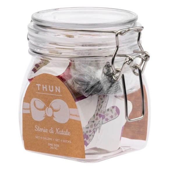 Thun Set Regalo 4 calzini donna