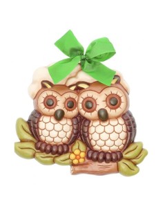 Thun - Formella coppia gufi