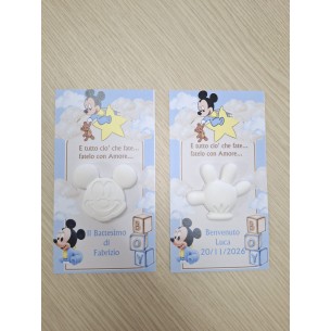 Bomboniera  Gessetto a tema Topolino 2 assortiti