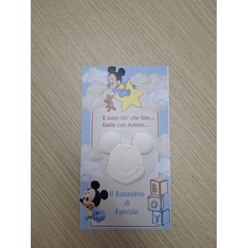 Bomboniera  Gessetto a tema Topolino 2 assortiti