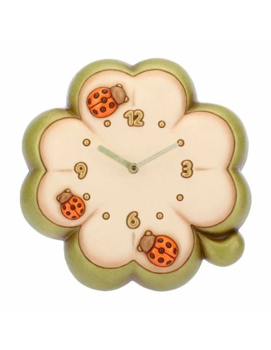 Thun - Orologio sagomato quadrifoglio