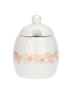 Thun - Mini zuccheriera in porcellana con cucchiaino