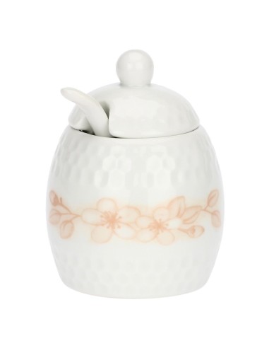 Thun - Mini zuccheriera in porcellana con cucchiaino