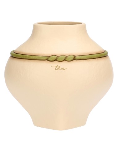 Thun - Vaso in ceramica con coccinella Country Bloom, medio