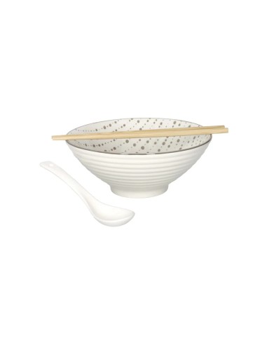 Brandani - Set 2 ciotola loto decorate pois