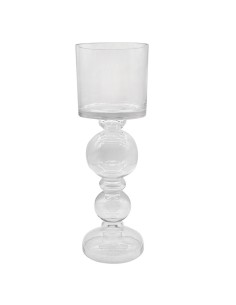Brandani - Portacandela vetro grande (h45cm)