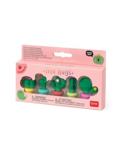 Legami - Set 5 gomme profumate Cactus