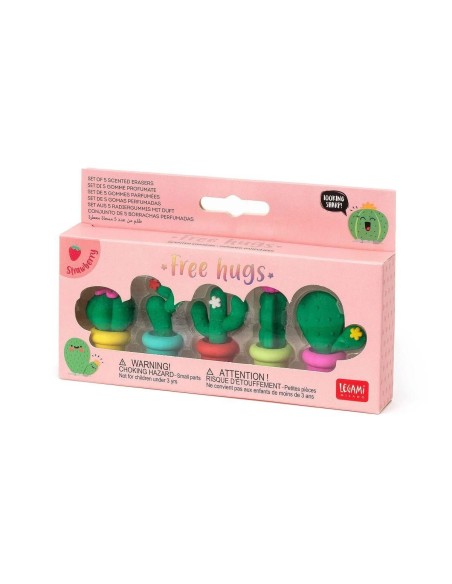 Legami - Set 5 gomme profumate Cactus