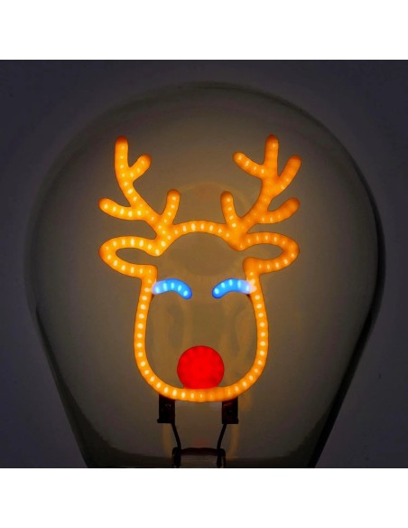 Legami - Lampadina renna natalizia