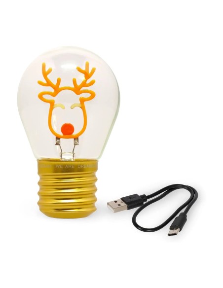 Legami - Lampadina renna natalizia