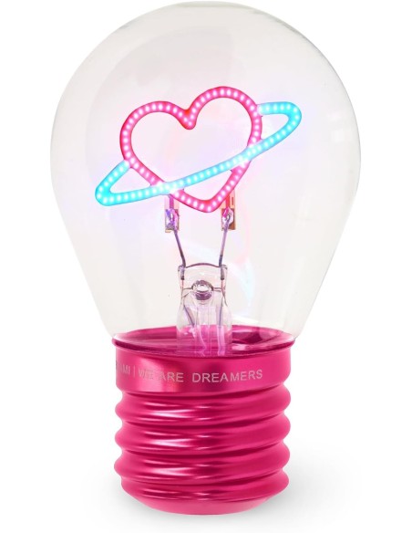 Legami - Lampada da tavola lampadina Planet Heart