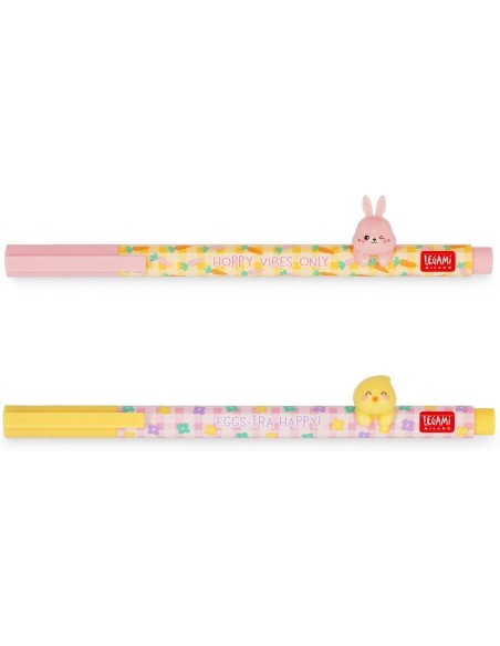 Legami - Set 2 penne Hoppy Easter