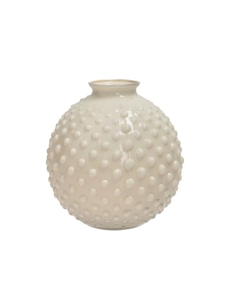 Brandani - Vaso Bolle avorio vetro D 16