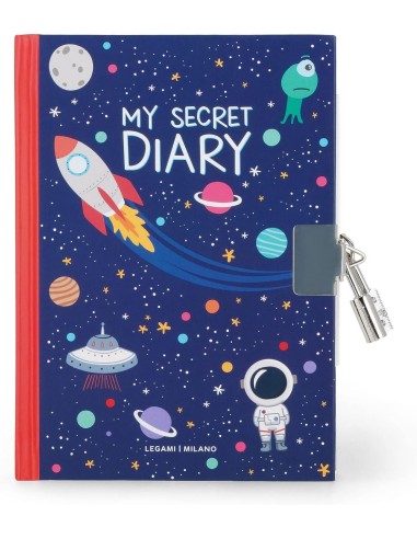 Legami - Diario segreto con lucchetto Space