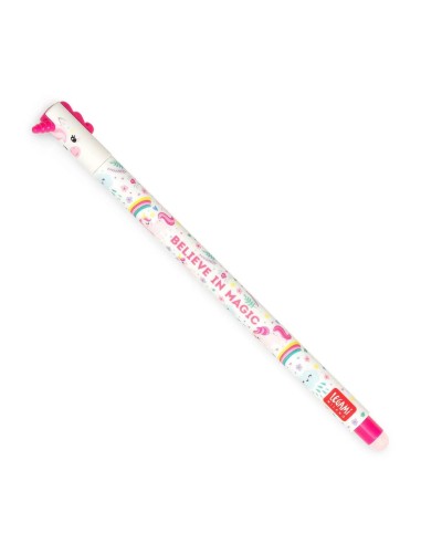 Legami - Penna gel cancellabile Unicorn